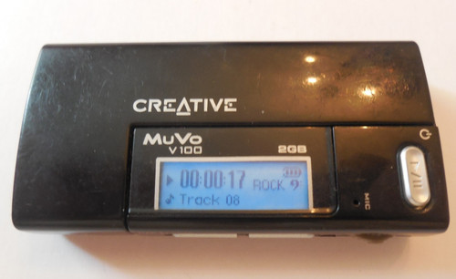Black creative muvo v100 2gb - black,