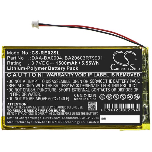 1500mah battery for - for, creative