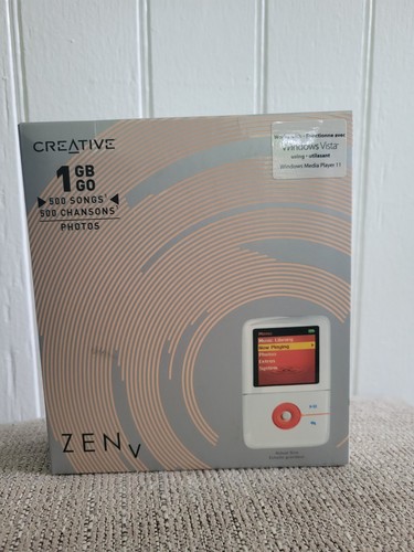Creative zen 1gb white - zen, v