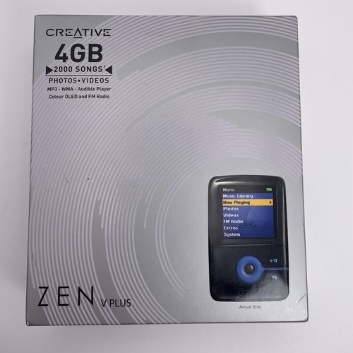 Creative zen plus - plus, 4gb